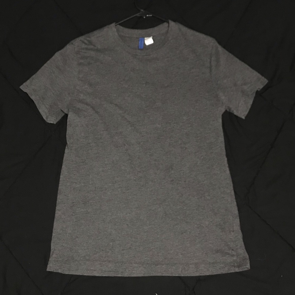 H&M Plain Grey Tee